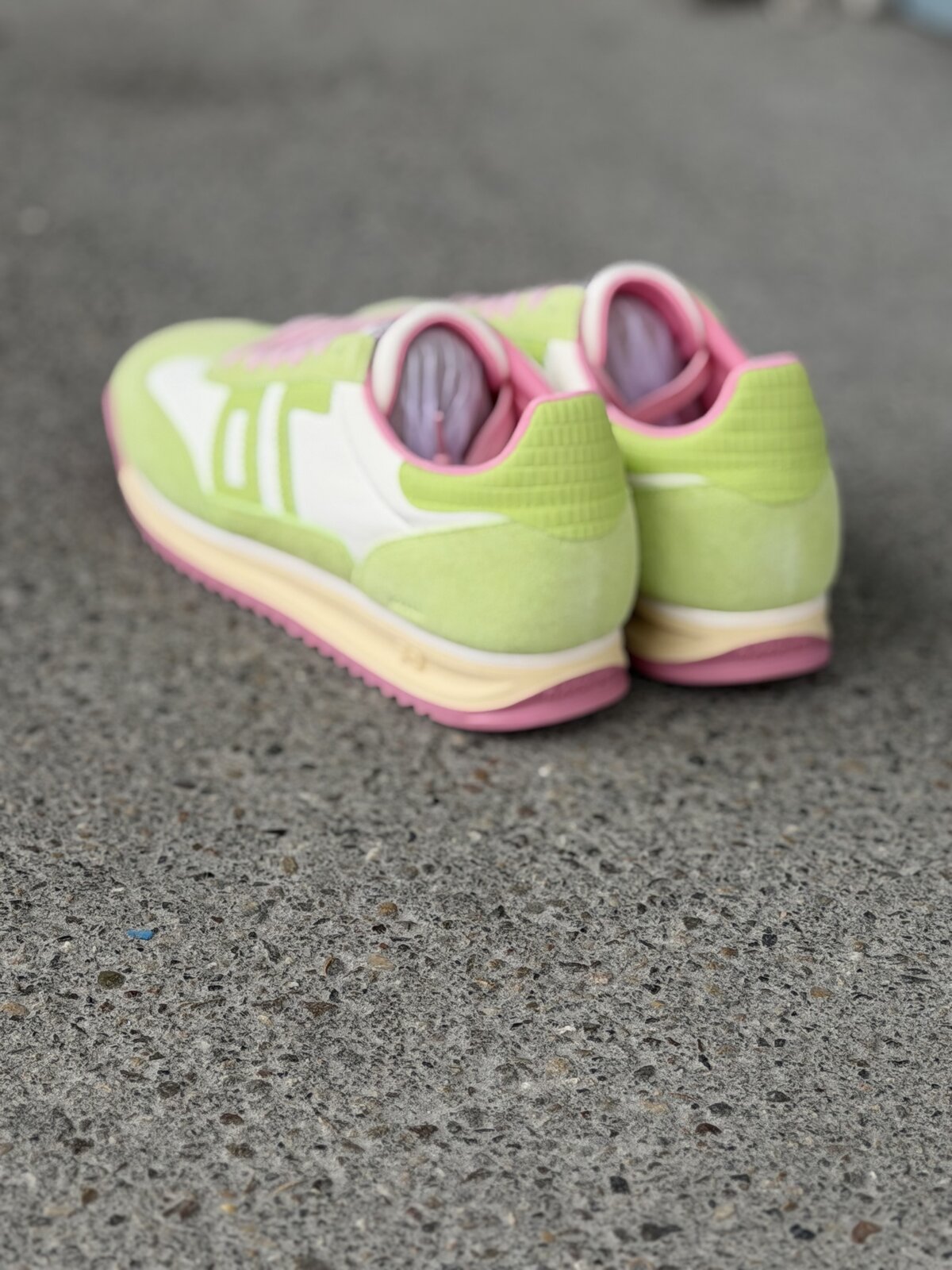 Sneaker “JOGGER” – lime (BB40)