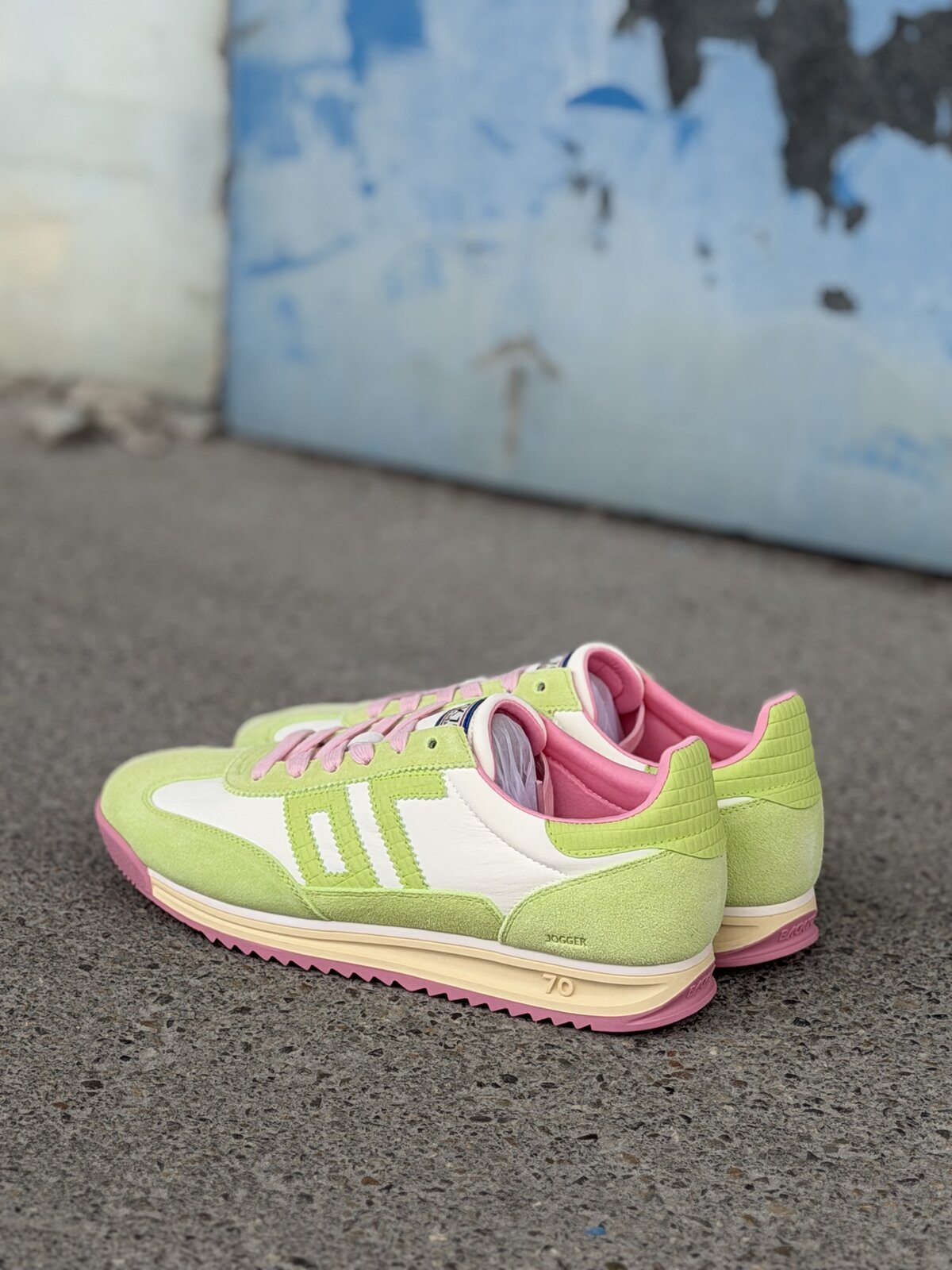 Sneaker “JOGGER” – lime (BB40)