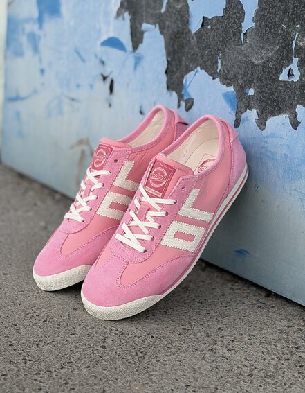 BACK 70 - Sneaker "LEON" - nylon pink (BB39)