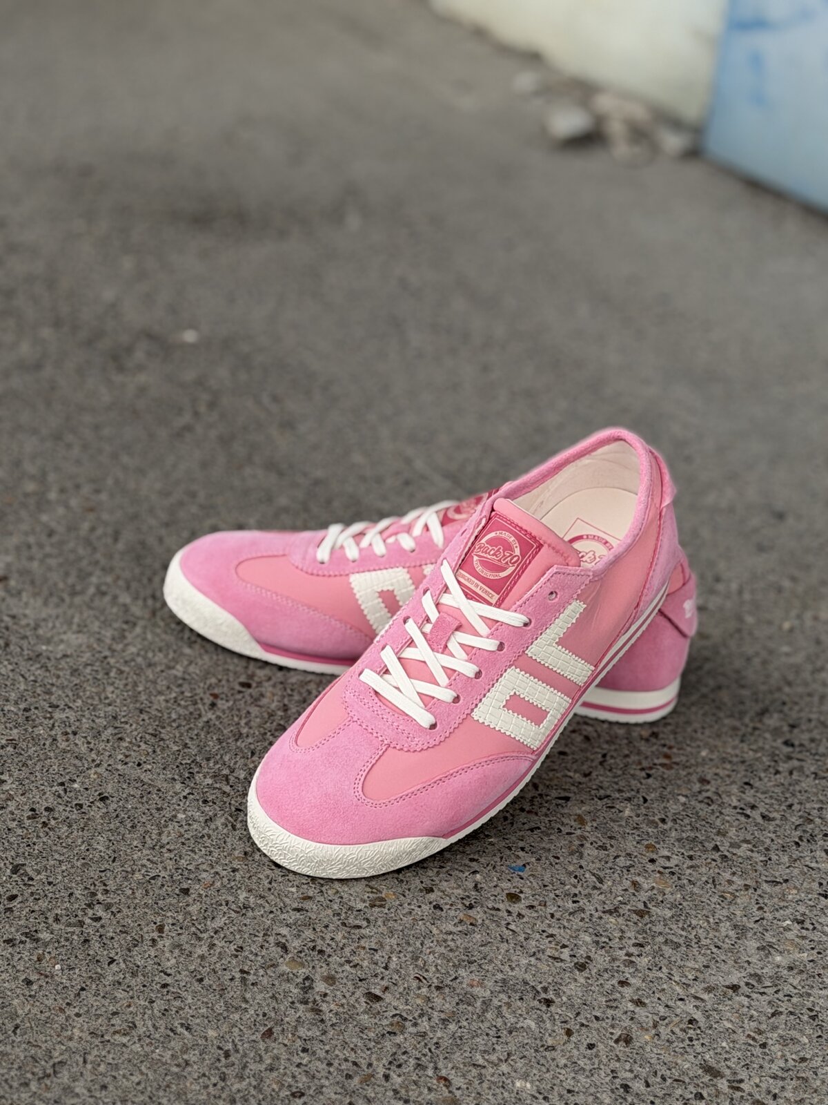 Sneaker “LEON” – nylon pink (BB39)