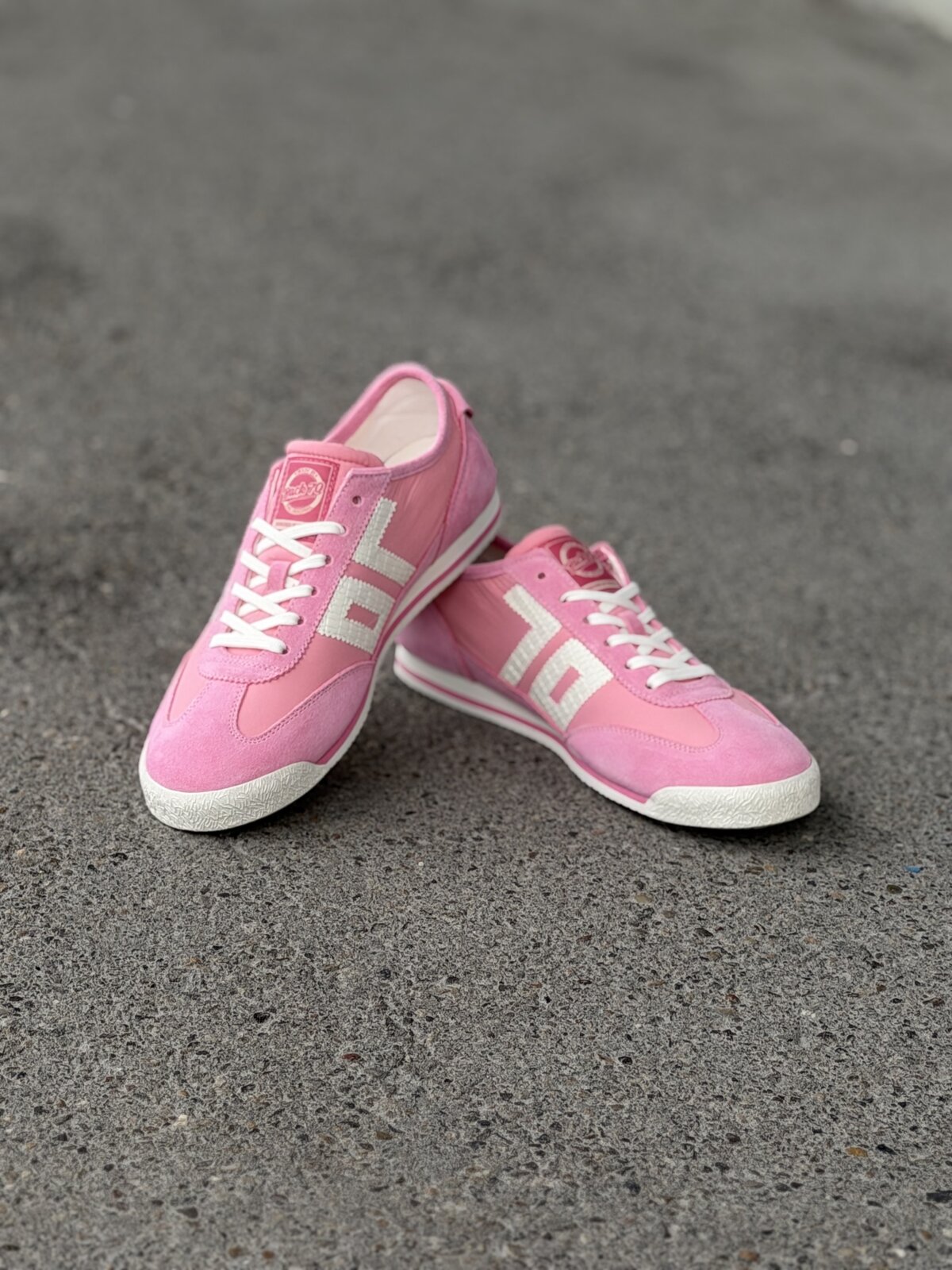 Sneaker “LEON” – nylon pink (BB39)