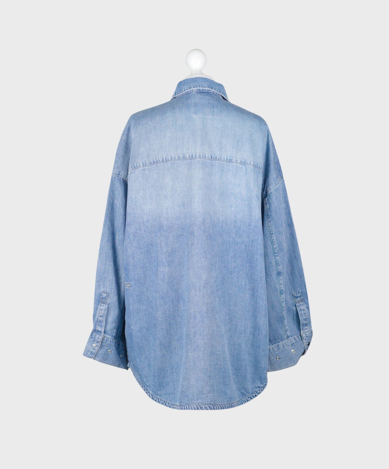Oversized Jeanshemd “ELLISONA” mount blue (ER78)