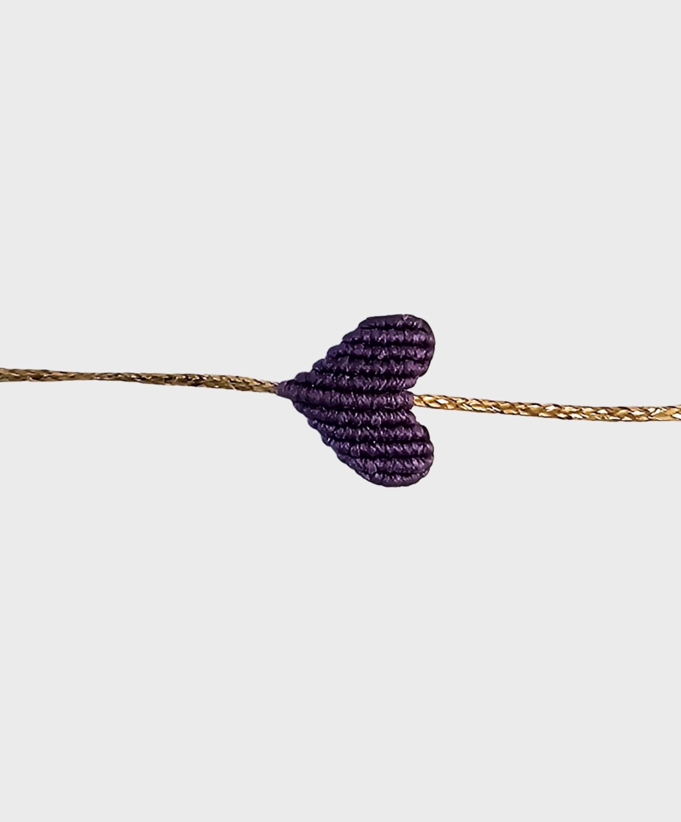 Herzarmband Gr.2 violet (MM01)