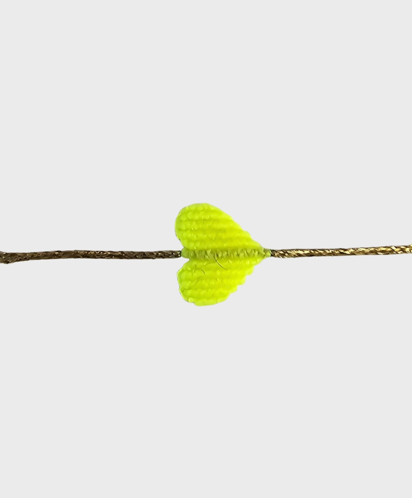 Herzarmband Gr.2 neon gelb (MM01)