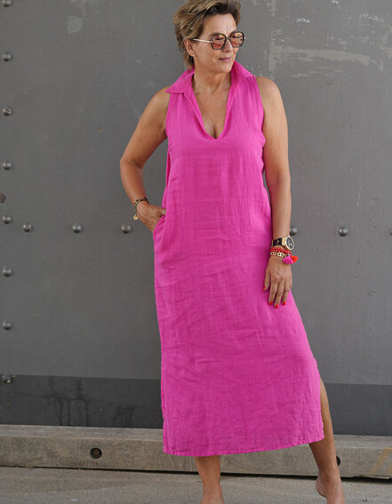 FRAUENSACHE - Leinenkleid "ROSITA" (GW62-1)