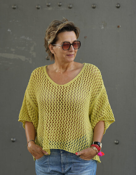 FRAUENSACHE - Lässiger Grobstrick Pulli, GW45