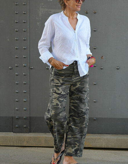 FRAUENSACHE - Coole Camouflage Hose (H39)