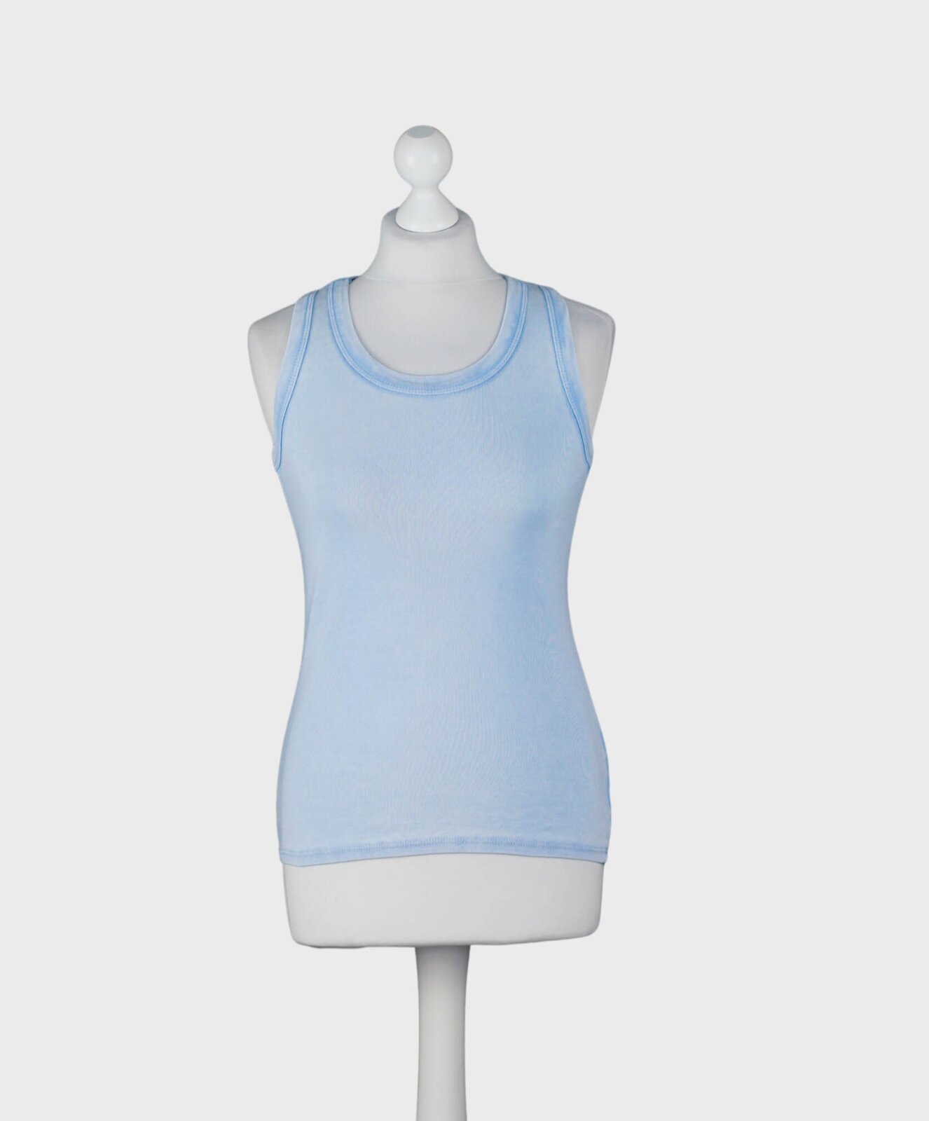 Top in Vintage Optik hellblau (BA73)