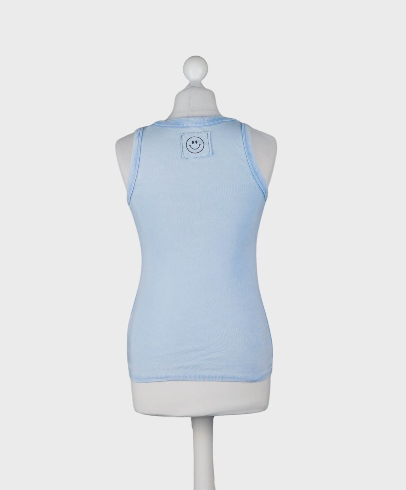Top in Vintage Optik hellblau (BA73)