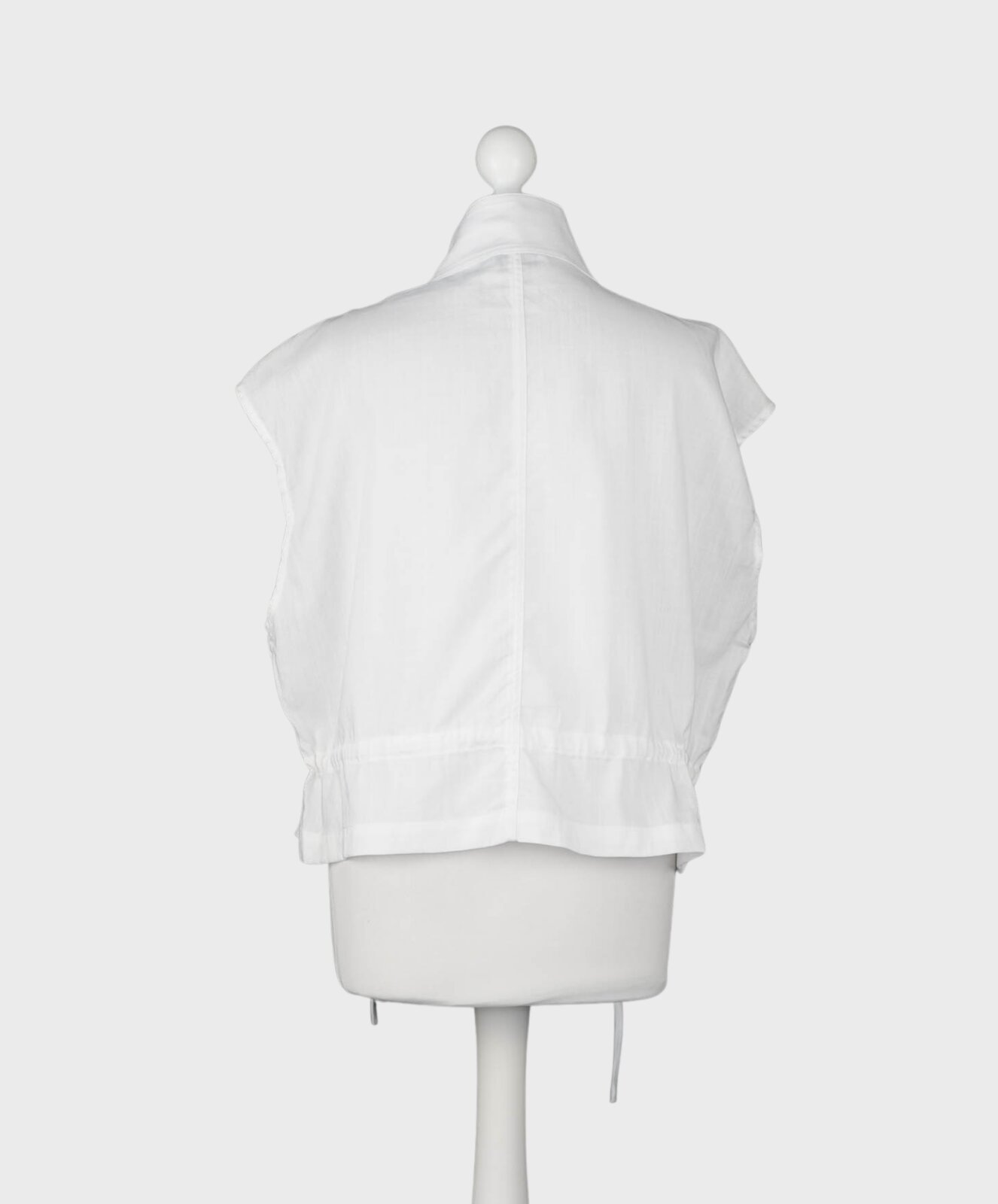 Stylische Sommerweste weiß (GW97)