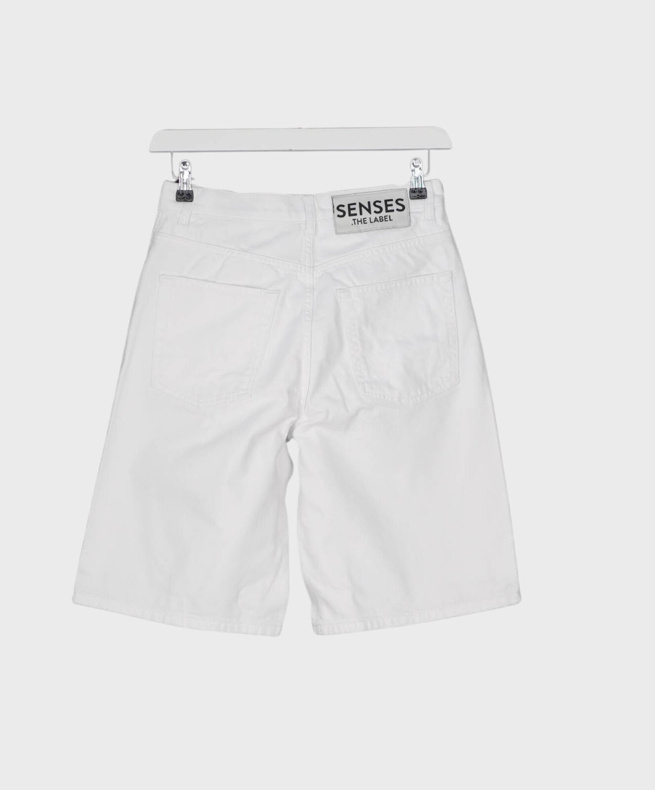 Coole Jeans Bermuda “PL:OU” optic white (SE77)