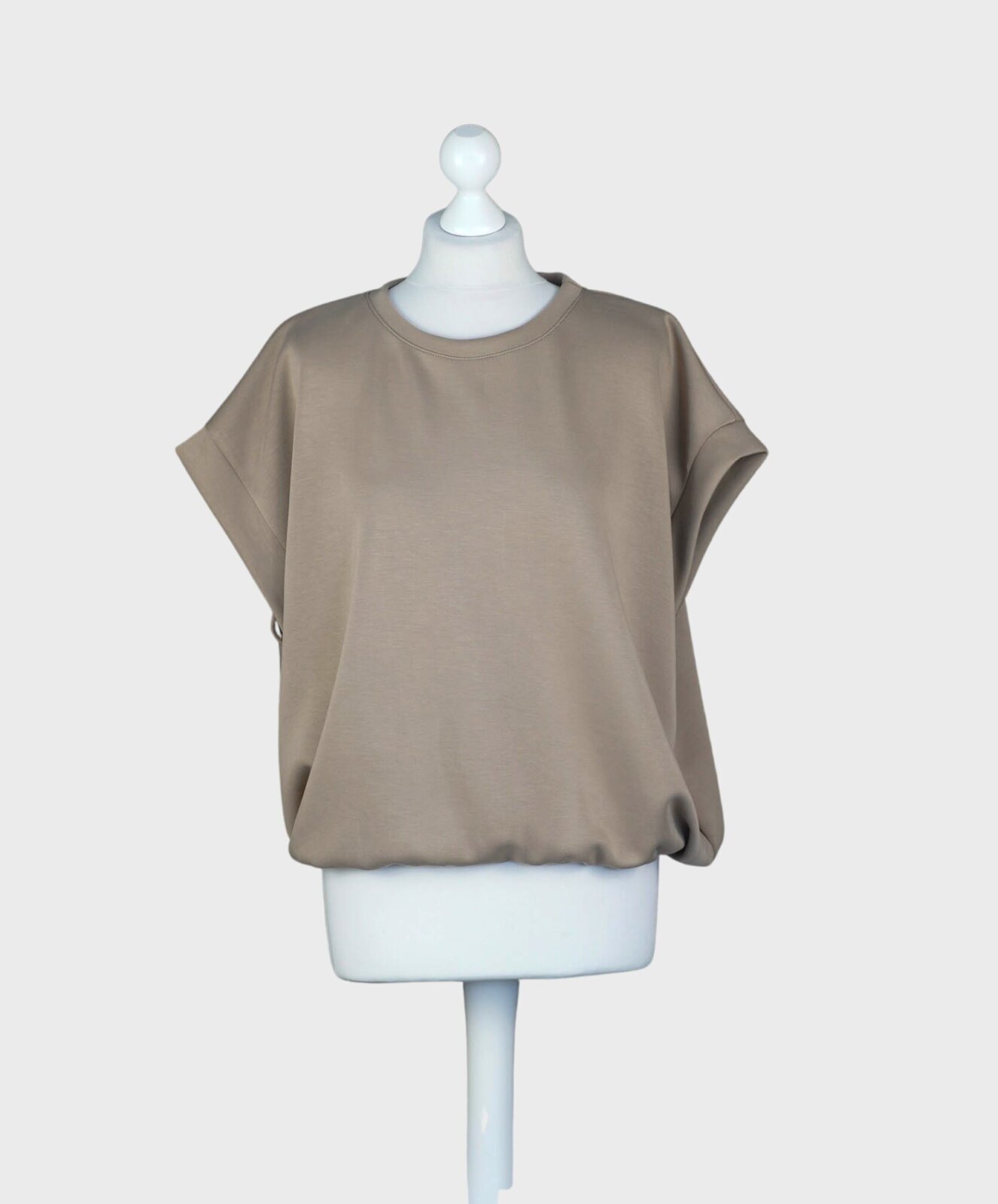 Ärmelloses Soft Touch Shirt taupe (GW09)