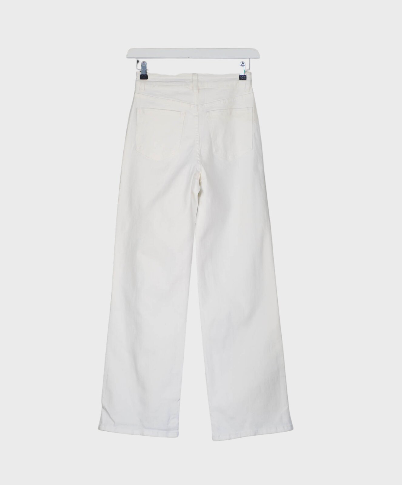 Wide Leg Jeans mit Tuch wollweiß (H11)