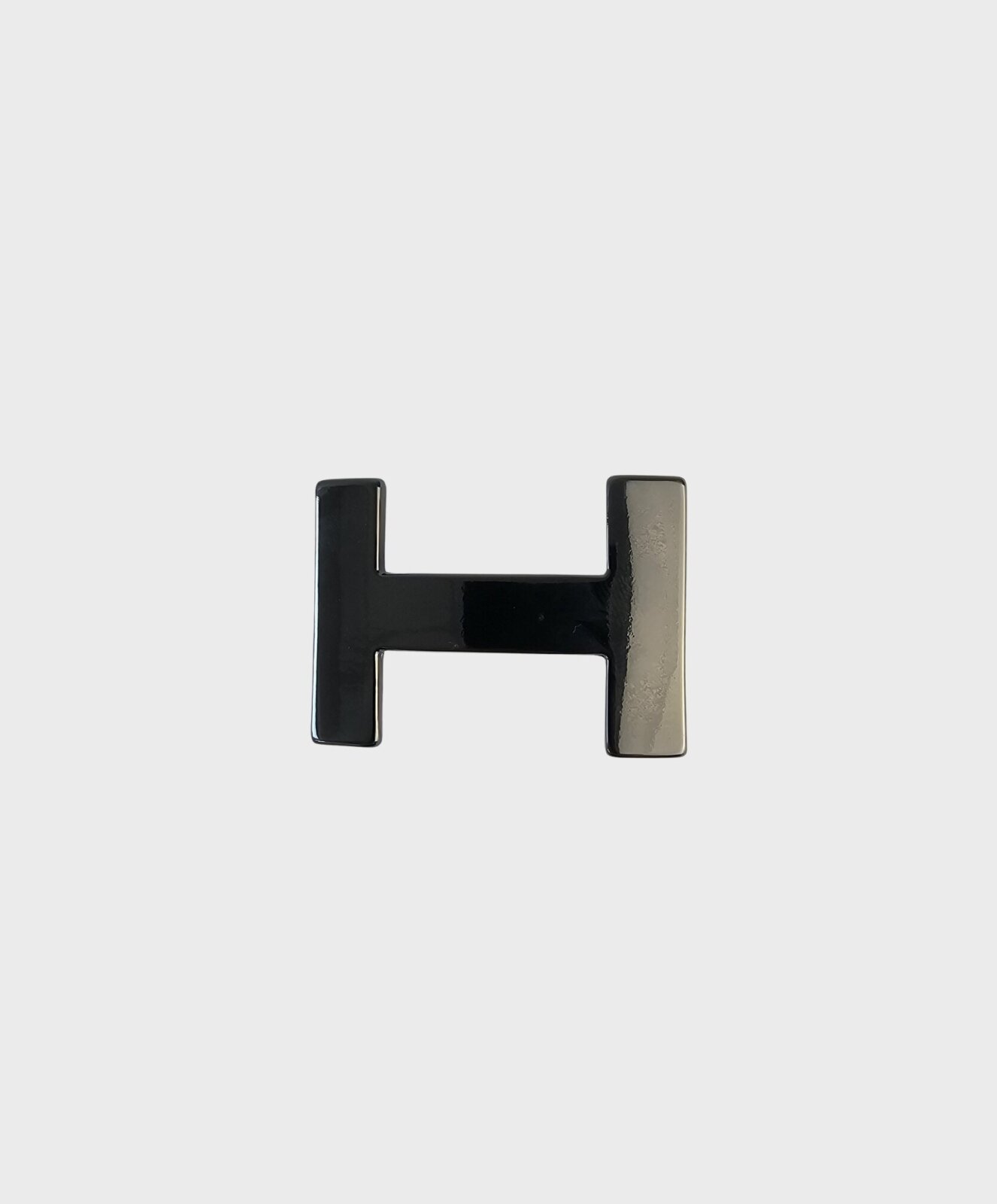 Gürtelschließen schmal H_LEVEL black (AC01)