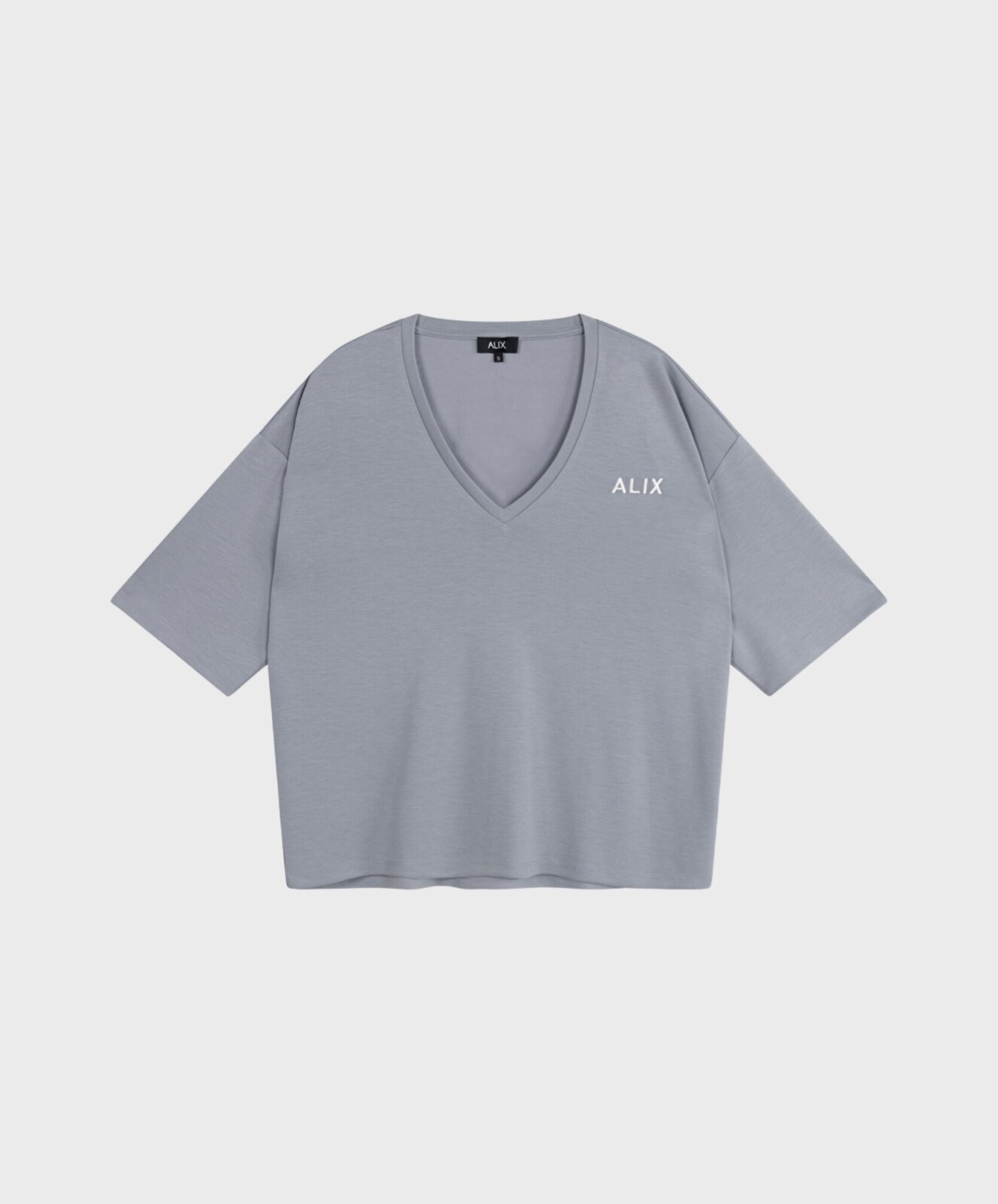 Scuba V-Neck Shirt light grey (AX19)