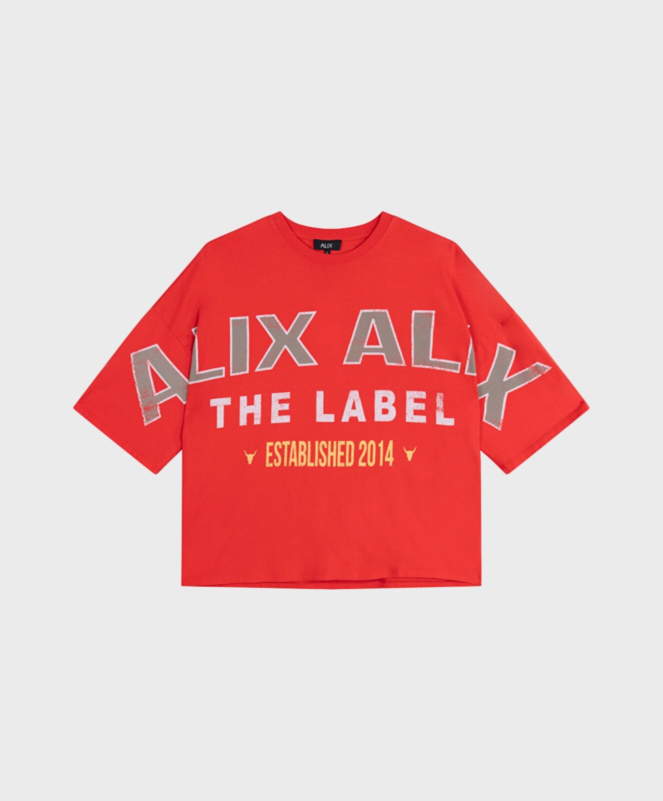 Cooles Statement Shirt spicy coral (AX21)