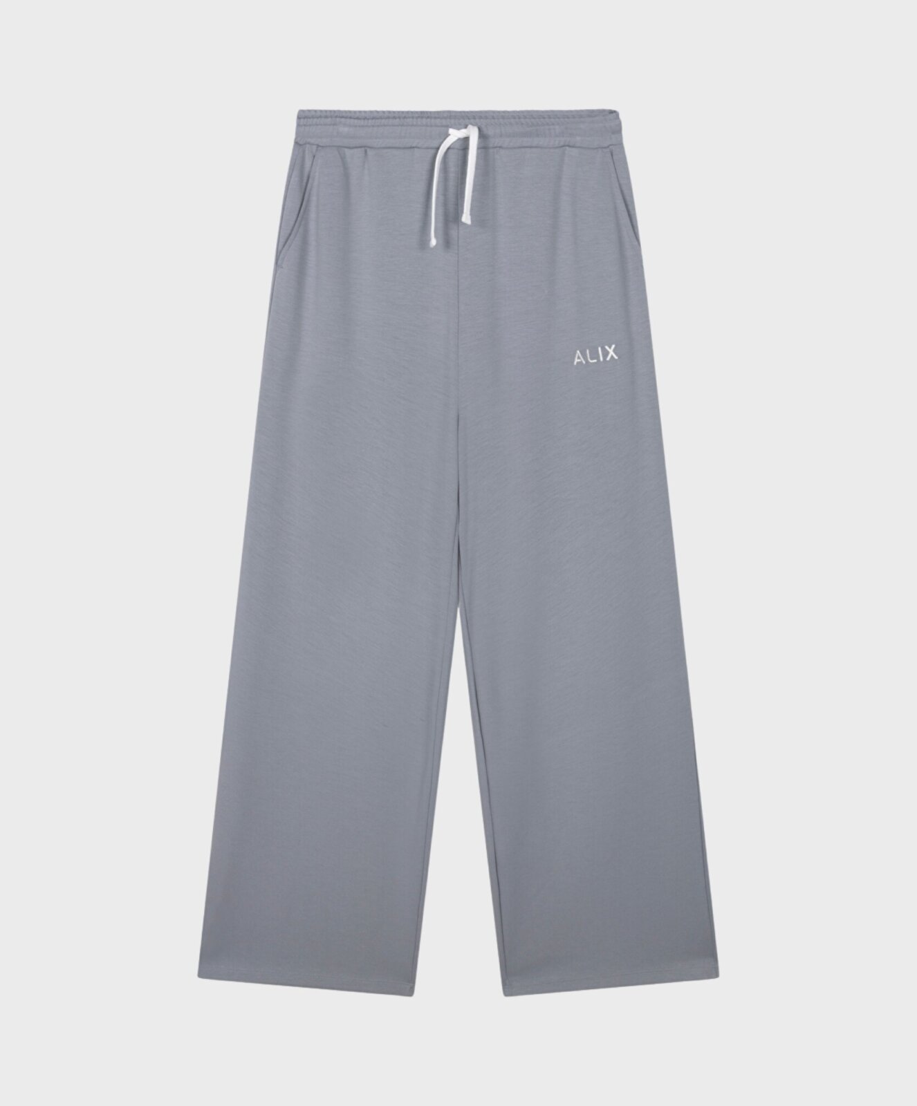 Scuba Wide Leg Pants light grey (AX22)