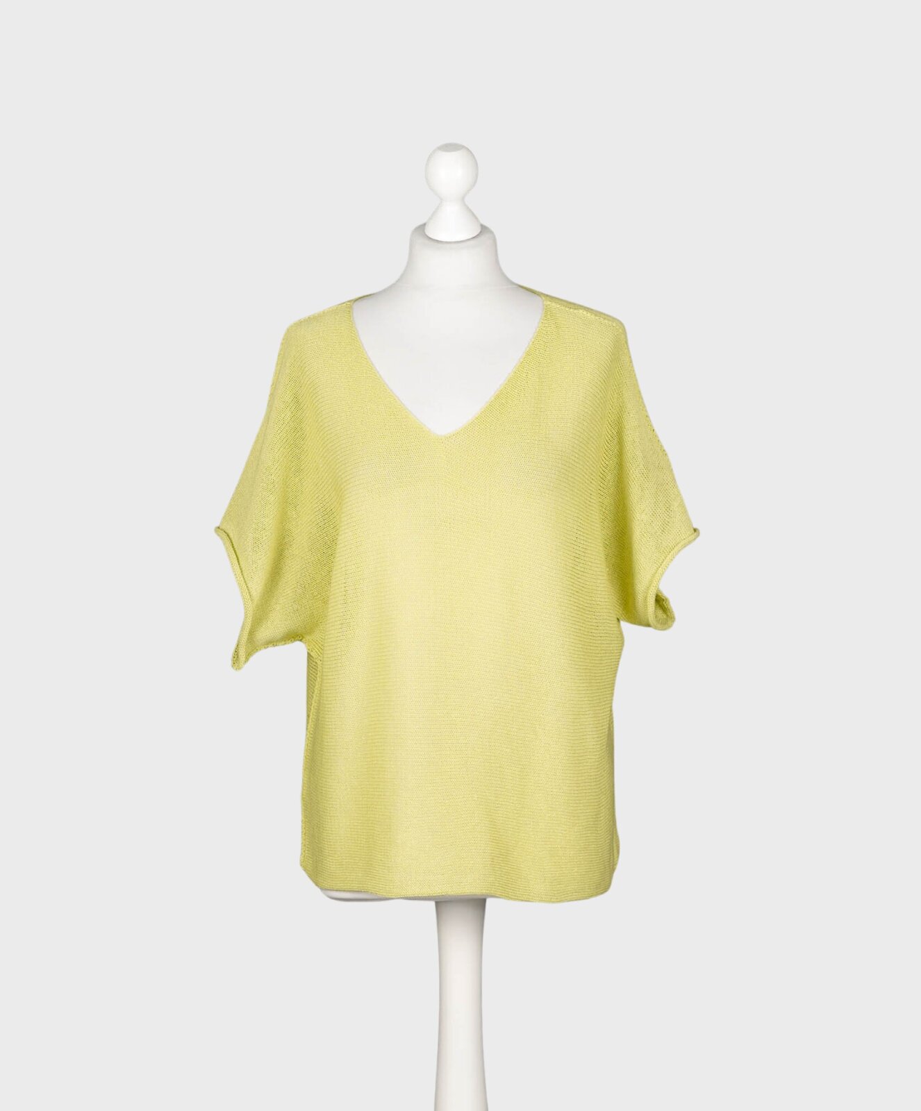 Sommerliches Strickshirt pistazie (GW24)